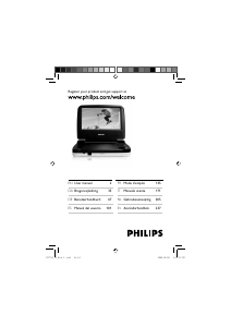 Manuale Philips PET716 Lettore DVD
