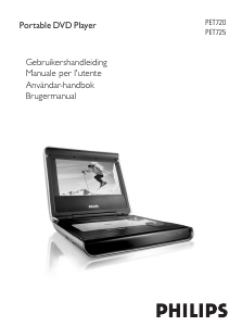 Bruksanvisning Philips PET725 DVD spelare