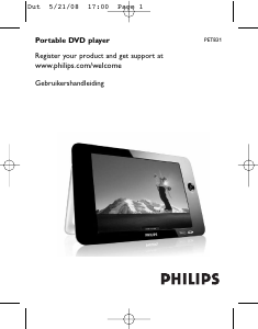 Handleiding Philips PET831 DVD speler