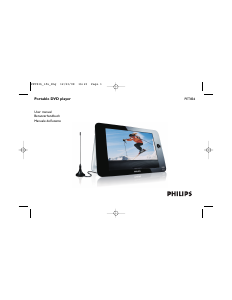 Manuale Philips PET836 Lettore DVD