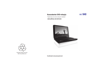Kasutusjuhend Philips PET940 DVD-mängija