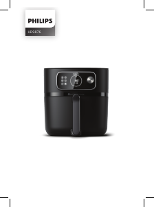 מדריך Philips HD9876 סיר טיגון