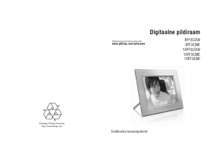 Kasutusjuhend Philips 8FF3FPW Digitaalne pildiraam