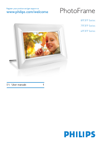 Manual Philips 8FF3FPW Digital Photo Frame