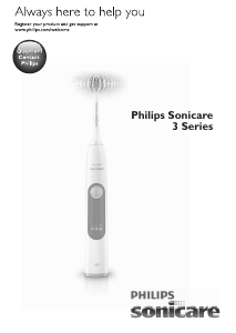 Rokasgrāmata Philips HX6632 Sonicare Elektriskā zobu birste