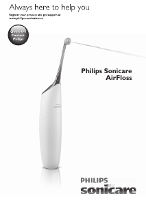 Használati útmutató Philips HX8241 Sonicare AirFloss Fogselyem