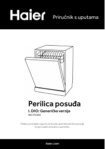 Priručnik Haier XIS 3T443X Perilica posuđa