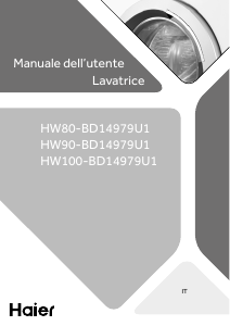 Manuale Haier HW100-BD14979U1 Lavatrice