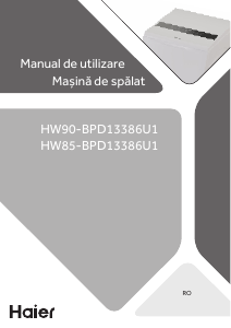 Manual Haier HW85-BPD13386U1 Mașină de spălat