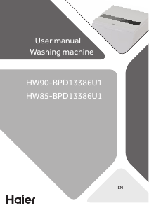 Handleiding Haier HW85-BPD13386U1 Wasmachine