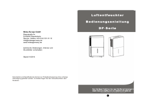 Bedienungsanleitung Comfee MDDP-40DEN1 Luftentfeuchter