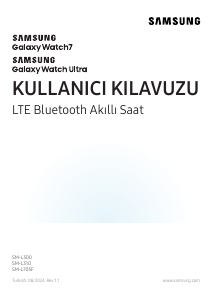 Kullanım kılavuzu Samsung SM-L705F Galaxy Watch Akıllı kol saati