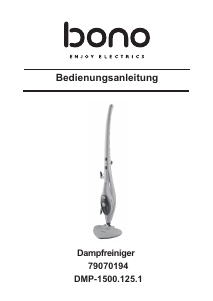 Bedienungsanleitung Bono DMP-1500.125.1 Dampfreiniger