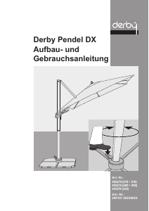 Instrukcja Derby Pendel DX Parasol