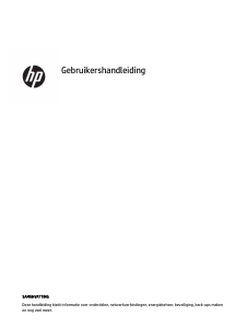 Handleiding HP 17-cp2055nb Laptop