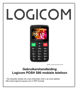 Handleiding Logicom Post S80 Mobiele telefoon