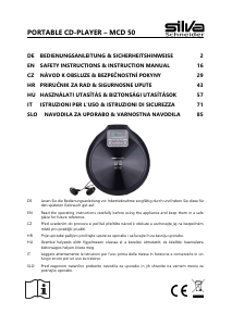 Bedienungsanleitung Silva MCD 50 Discman