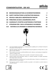 Priručnik Silva SSV 425 Ventilator