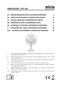 Handleiding Silva STV 325 Ventilator