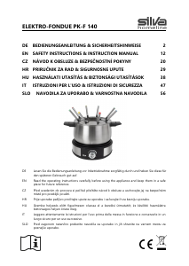 Priručnik Silva PK-F 140 Fondue set