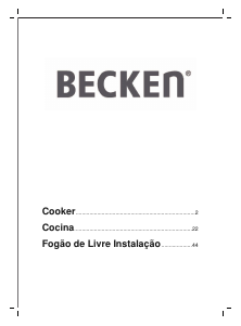 Manual de uso Becken S 5050 IX Cocina