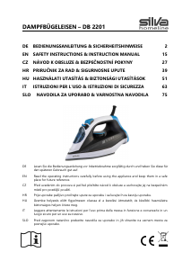 Handleiding Silva DB 2201 Strijkijzer