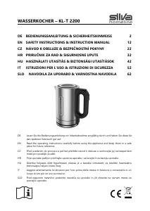Handleiding Silva KL-T 2200 Waterkoker
