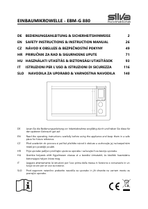 Manuale Silva EBM-G 880 Microonde