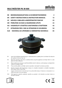 Handleiding Silva PK-M 800 Multicooker