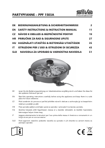 Handleiding Silva PPF 1503A Pan