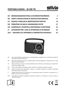 Handleiding Silva M 280 TR Radio