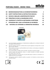 Handleiding Silva MONO 1965A Radio