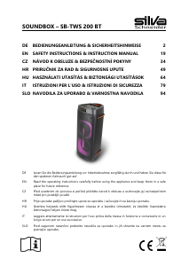 Handleiding Silva SB-TWS 200 BT Luidspreker