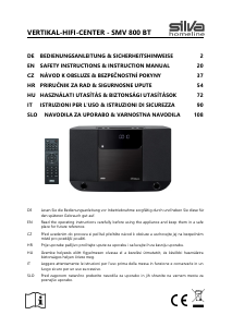 Handleiding Silva SMV 800 BT Stereoset