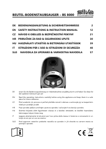 Handleiding Silva BS 8000 Stofzuiger