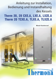 Bedienungsanleitung Thermona THERM 20 CXE.A Zentralheizungskessel