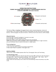 Manual Tommy Hilfiger 1782352 Emery Watch