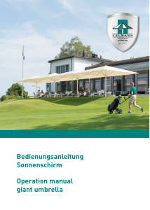 Bedienungsanleitung Uhlmann TLX Sonnenschirm