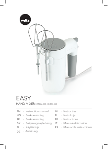 Instrukcja Wilfa HM2W-350 Easy Mikser ręczny
