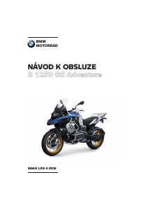 Manuál BMW R 1250 GS Adventure (2020) Motocykl