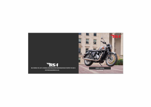 Bedienungsanleitung BSA Gold Star Motorrad