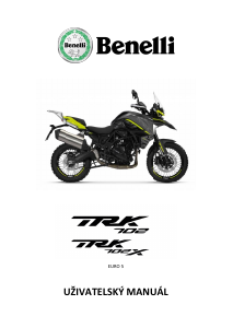 Manuál Benelli TRK 702 Motocykl