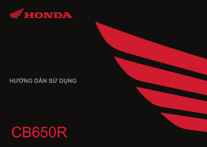 Hướng dẫn sử dụng Honda CB 650 R (2020) Xe mô tô