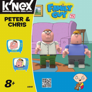 Manual K'nex set 44040 Family Guy Peter & Chris