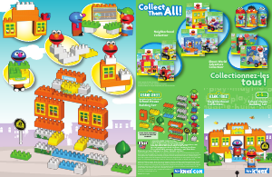 Manual K'nex set 85372 Sesame Street School house