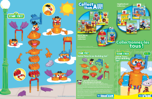 Manual K'nex set 85544 Sesame Street Swim time Ernie