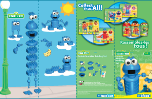 Manual K'nex set 85507 Sesame Street Cookie Monster