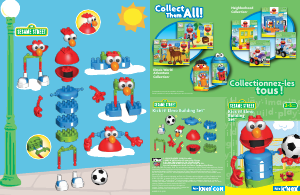 Manual K'nex set 85543 Sesame Street Kick it! Elmo