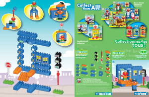 Manual K'nex set 85373 Sesame Street Police station