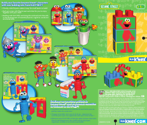 Manual K'nex set 89915 Sesame Street Sampler Elmo